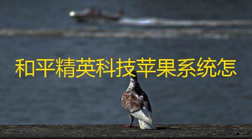 暗区千里眼辅助器(免费)和平精英科技苹果系统怎么开